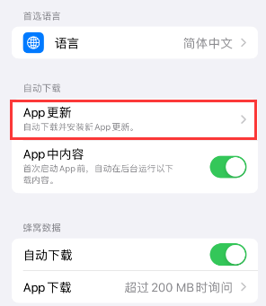 亳州苹果15维修中心如何让iPhone15APP自动更新